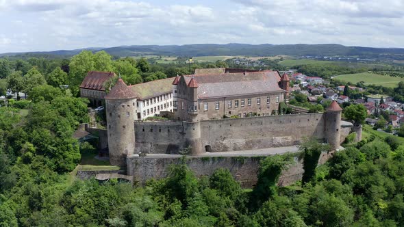 Stettenfels Castle, Untergruppenbach, Baden-Wuerttemberg, Germany
