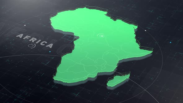 Digital Tech Africa Map alt