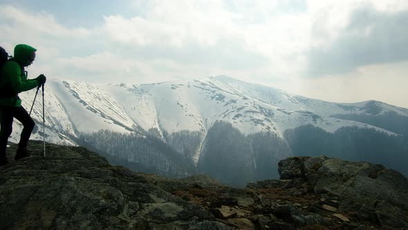 Hiker with Backpack