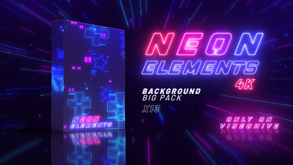 Neon Background Pack