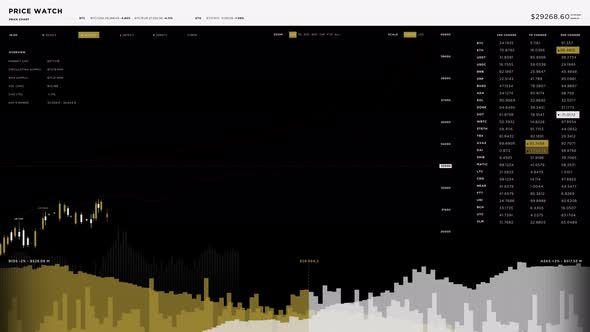 Trading graph of the digital coin indicates the profitability of the currency