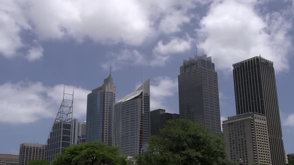 Time lapse from skyscraper downtown Sydney 