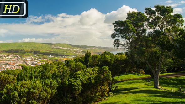 Panoramic View from Angra do Heroísmo, Terceira