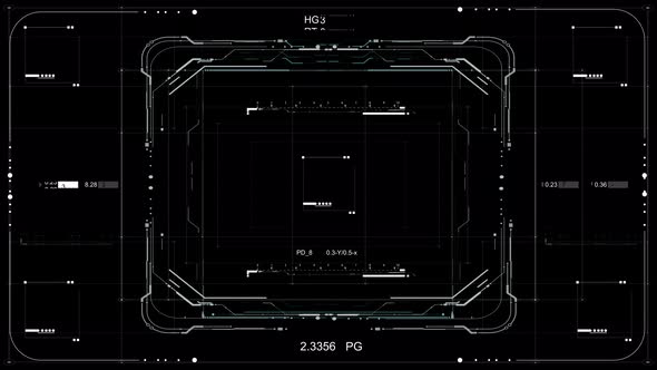 Futuristic Hi-Tech User Interface