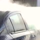 Car wash with high-pressure device. Stream of water in sun rays - VideoHive Item for Sale