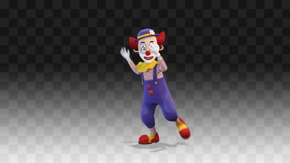 Jumping Clown Dancing