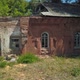Panoramic Shot of Dilapidated Building From Red Brick - VideoHive Item for Sale
