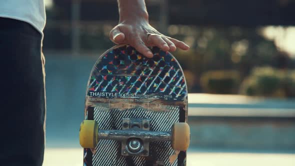 Spinning Skateboard