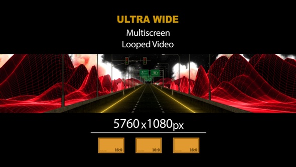 Ultra Wide HD Trip On The Road 04