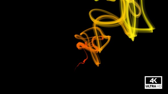 Thin Multicolor Smoke Moving alt