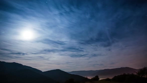 Starry Sky Time Lapse