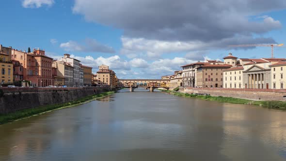 Hyperlapse Ponte Vecchio Florence