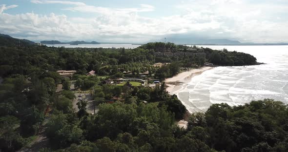 The Beaches at the most southern part of Borneo Island