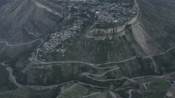 Gunib Village in Dagestan