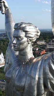 Motherland Monument in Kyiv Ukraine