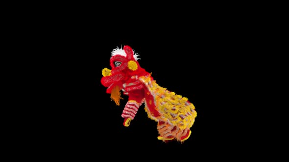 42 Chinese New Year Lion Dancing HD