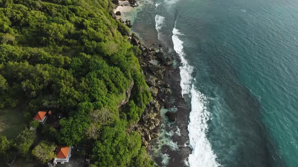 Beautiful Nusa Dua beach drone footage in Bali. This footage was shot during Sunrise time.