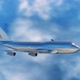 Large Passenger Airplane Flying in Clouds - VideoHive Item for Sale