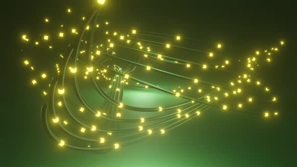 Digital Data Transmission Via Fiber Optic Cable