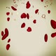 hearts and rings falling - VideoHive Item for Sale