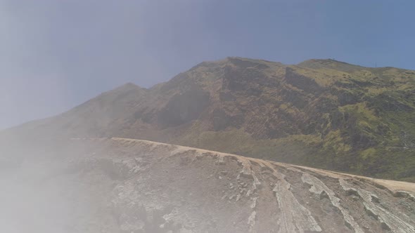 Mountain Landscape Jawa Island Indonesia