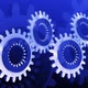 Gears Blue Background - VideoHive Item for Sale