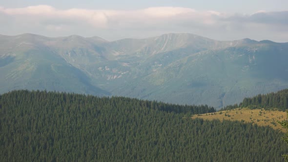 Epic Summer Mountain Scenery