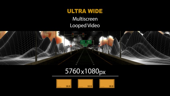Ultra Wide HD Trip On The Road 02