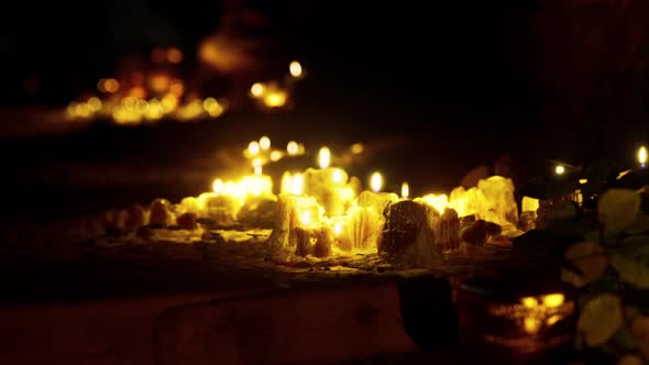 Candles Burning in the Dark