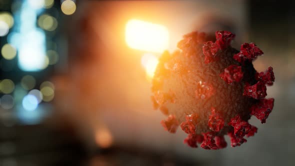 Coronavirus COVID 19 Quarantine on Empty City Streets alt