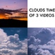 Clouds Timelapse Pack Of 3 Videos - VideoHive Item for Sale