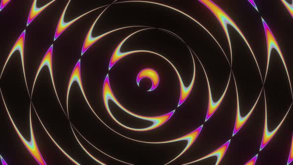 Looped Abstract Video Background for music