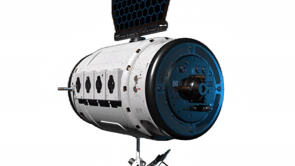 a string of artificial earth satellites orbiting next to each other alt