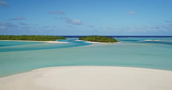 Tropical Island in South Pacific