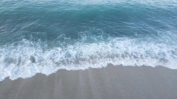 Sea Near the Coast - Close-up Aerial View of the Coastal Seascape