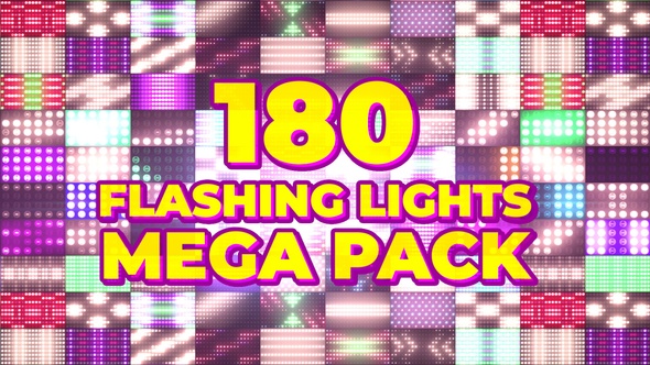 180 Flashing Lights Mega Pack