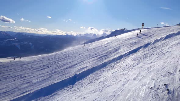 Winter Tauplitz Alm near Bad Mitterndorf, Austria