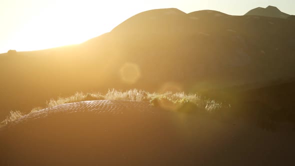 Sunset Over the Valley Fields alt