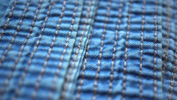 Blue Denim Fabric Texture Slider Shot