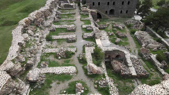 historic ottoman bastion ruins