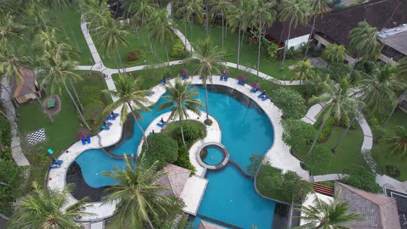 Aerial Swimming Pool