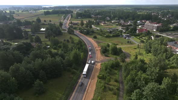 New Section of the Road A7 Riga Bauska and a Part of the International Road E67