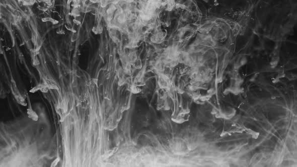 Abstract Ink Flowing in Water alt