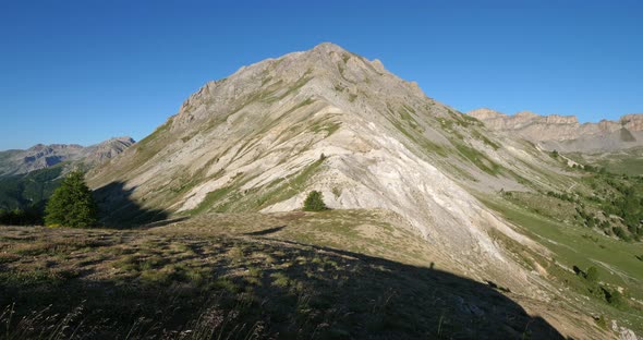 The Izoard pass, Queyras range, Hautes Alpes, France