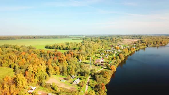 Zapadnaya Dvina River And Lushchyha Village 14