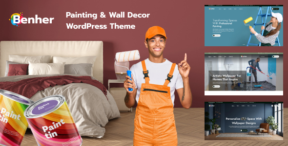 Benher - Painting & Renovation WordPress Theme
