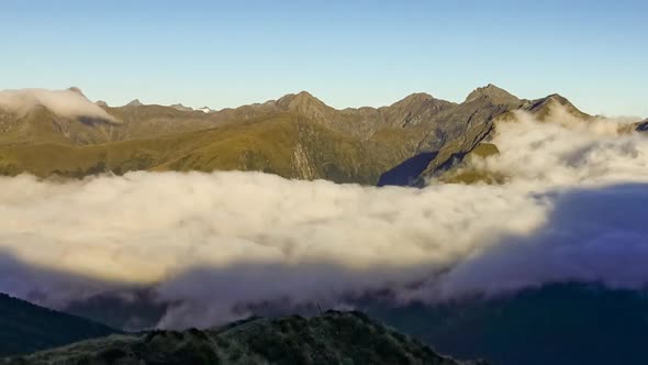 Southern Alps timelapse Haast Pass