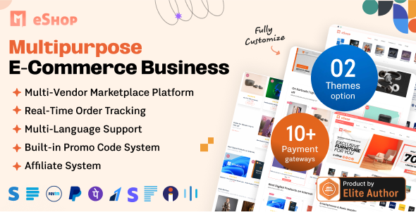 eShop Web - Multi Vendor eCommerce Marketplace / CMS