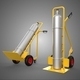 Gas Bottle Cylinder Tank Hand Truck Trolley Dolly Barrow Cart - 3DOcean Item for Sale