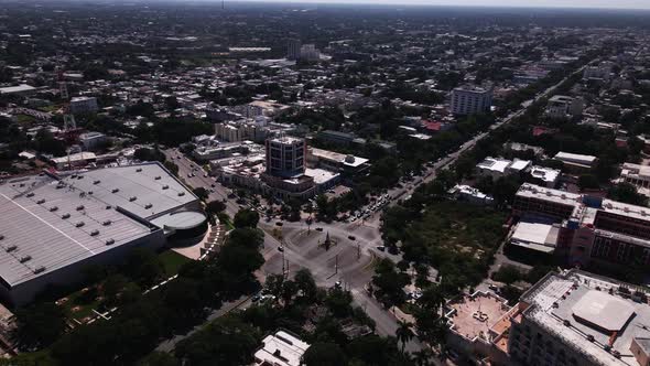 Downtown merida yucatan, Paseo del Montejo avenue